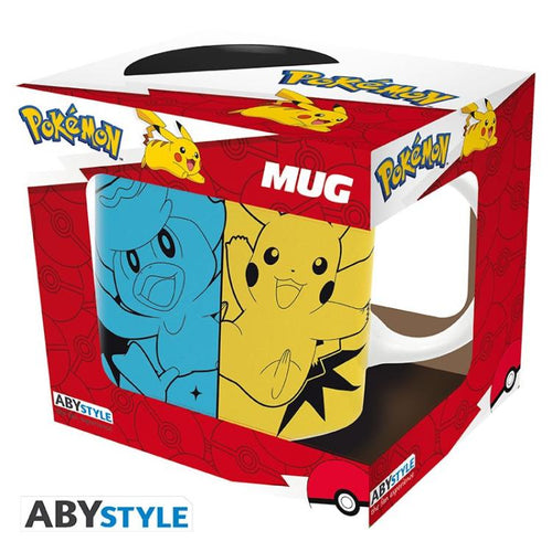 ABYSTYLE POKEMON MUG: "SCARLET & VIOLET STARTERS" CERAMIC WITH HANDLE 320 ML