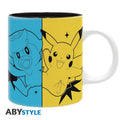 ABYSTYLE POKEMON MUG: "SCARLET & VIOLET STARTERS" CERAMIC WITH HANDLE 320 ML