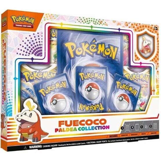 Pokemon Paldea Collection (Fuecoco) Trading Card Game English Expansion