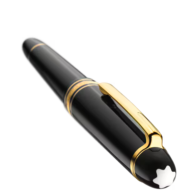Montblanc Meisterstück Gold-Coated Classique Fountain Pen M-Nib 132464