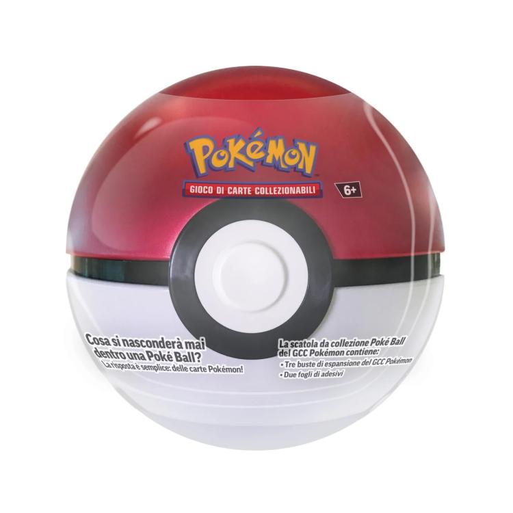 Pokemon Poké Ball Tin (September 2023) Tcg Pokeball Gcc Card Game Ita 1 Random