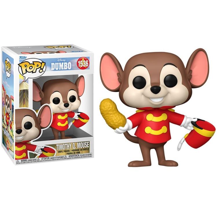 Funko Pop! Disney - Dumbo (1536) Timothy Q. Mouse Vinyl Figure 9cm Figurine