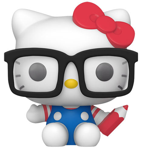 Funko Pop! Sanrio Hello Kitty - (65) Hello Kitty Nerd W/ Glasses Figure Hk 9Cm