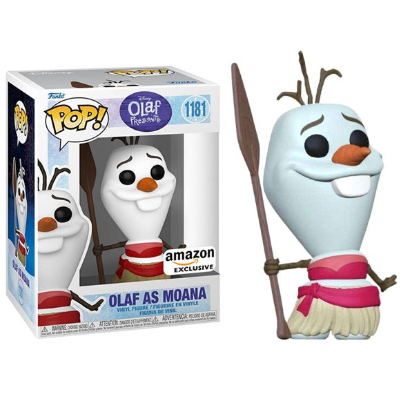 Funko Pop! Disney Frozen Olaf Presents - (1181) Olaf As Moana Oceania Special