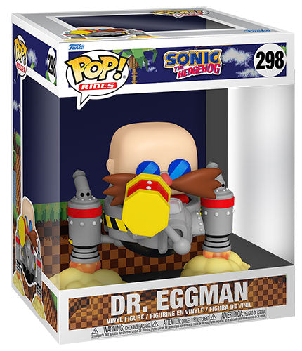 Funko Pop! Games Sonic The Hedgehog - (298) Dr. Eggman Figure Vinyl 15cm New