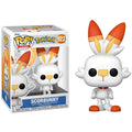 Funko Pop! Games Pokémon (922) - Scorbunny Vinyl Figure 9cm Fire Raboot (EMEA)