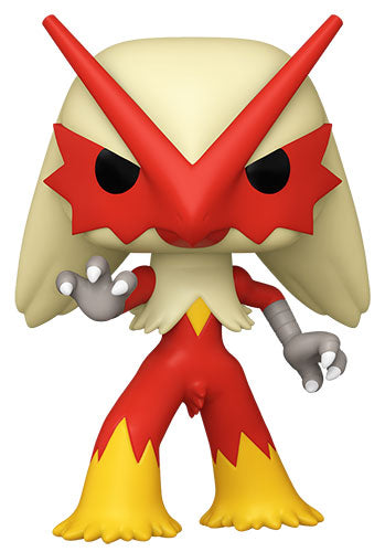 Funko Pop ! Games Pokemon  - (983) Blaziken Vinyl Figure 9Cm (Emea) Evo Torchic