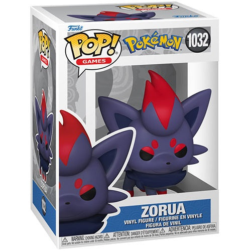 Funko Pop! Games Pokémon - (1032) Zorua Vinyl Figure 9Cm Figurine New