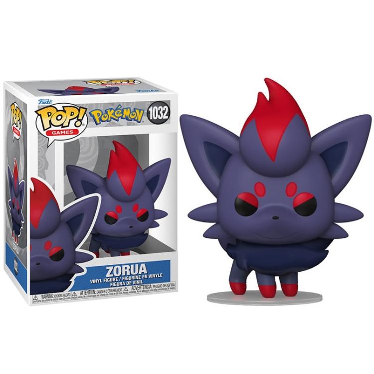 Funko Pop! Games Pokémon - (1032) Zorua Vinyl Figure 9Cm Figurine New
