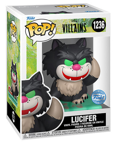 Funko Pop! Disney Villains - (1236) Lucifer Cinderella Cat Special Figure 9cm
