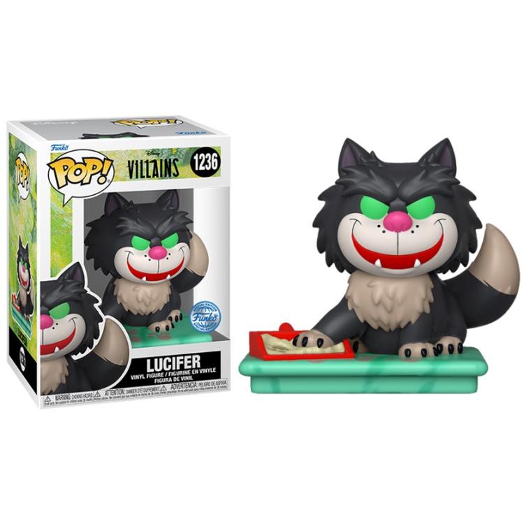 Funko Pop! Disney Villains - (1236) Lucifer Cinderella Cat Special Figure 9cm
