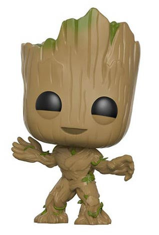 Funko Pop! Marvel Guardians Of The Galaxy 2 - (202) Young Groot Figure 9Cm