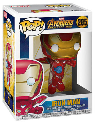 Funko Pop! Marvel Avengers Infinity War - (285) Iron Man Figure Vinyl 9Cm New