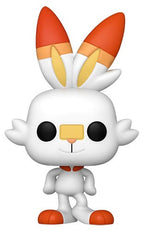 Funko Pop! Games Pokémon (922) - Scorbunny Vinyl Figure 9cm Fire Raboot (EMEA)