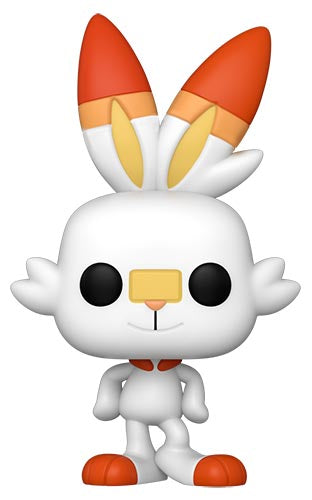 Funko Pop! Games Pokémon (922) - Scorbunny Vinyl Figure 9cm Fire Raboot (EMEA)