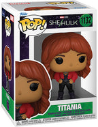 Funko Pop! Marvel Disney+ She-Hulk - Titania (1132) Girl Film Vinyl Figure 9cm