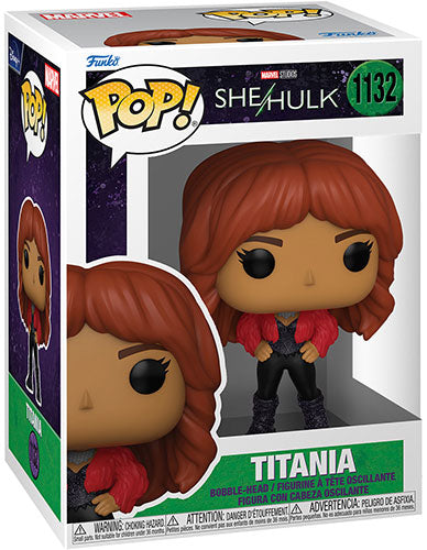 Funko Pop! Marvel Disney+ She-Hulk - Titania (1132) Girl Film Vinyl Figure 9cm