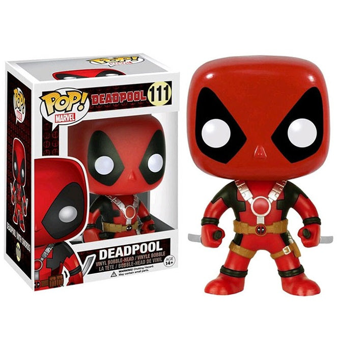 Funko Pop! Marvel Deadpool - (111) Deadpool W/ Swords Figure 9Cm With Swords