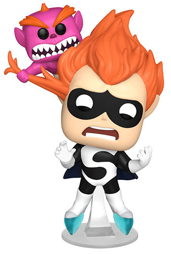 Funko Pop! Disney Pixar The Incredibles 20th - (1506) JJ and Syndrome Figure 9cm
