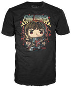 Funko Pop! & Tee Stranger Things Hunter Eddie W / Guitar Figure 9Cm + T-Shirt