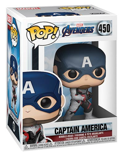 Funko Pop! Marvel Avengers Endgame - (450) Captain America Bobble Vinyl Figure