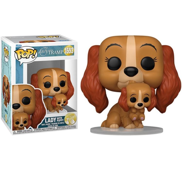 Funko Pop! Disney Lady and the Tramp 70th - (1553) Lady With Puppy Tramp 9cm