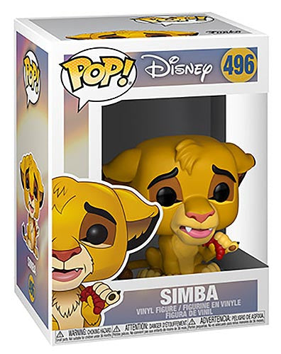Funko Pop! Disney The Lion King - (496) Simba Figure Lion King Vinyl 9cm Movies