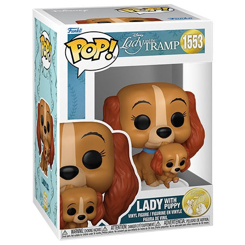 Funko Pop! Disney Lady and the Tramp 70th - (1553) Lady With Puppy Tramp 9cm