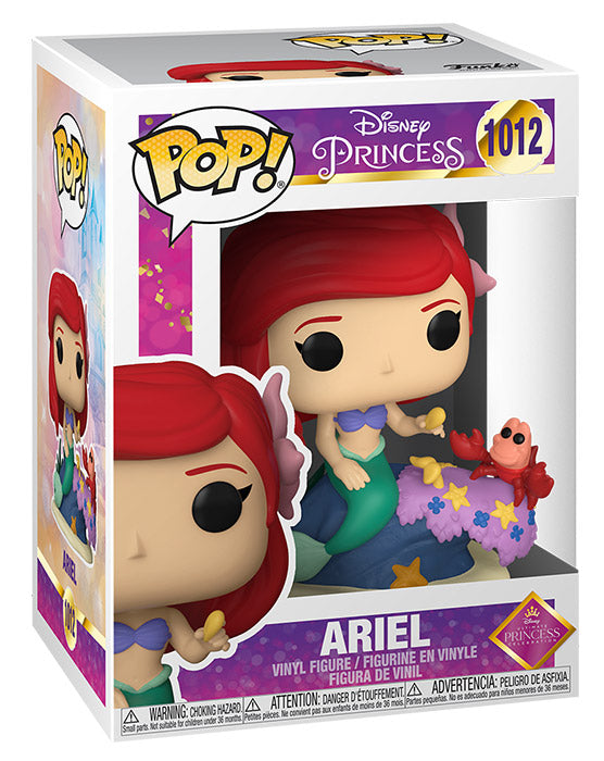Funko Pop! Disney Princess 1012 - Ariel Figure The Little Mermaid 9Cm