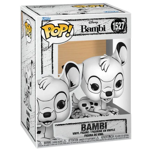 Funko Pop! Disney - Sketched Bambi (1527) Bambi Vinyl Figure 9cm Film