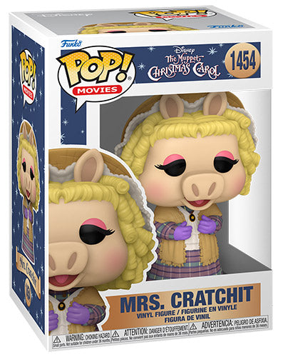 Funko Pop! Disney The Muppet Christmas Carol - 1454 Mrs. Cratchit 9Cm New