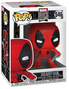 Funko Pop ! Marvel Deadpool 80Th - (546) Deadpool Figure 9Cm Classic Bobble