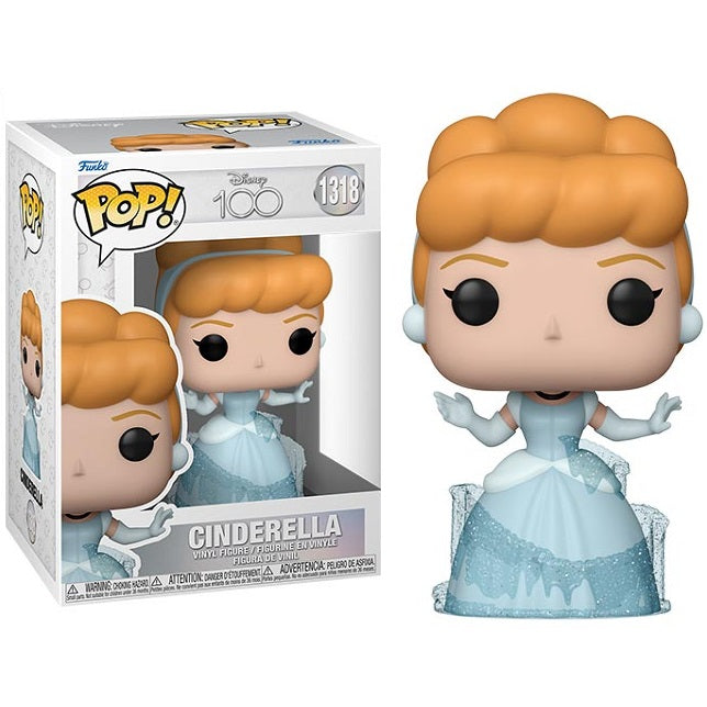 Funko Pop! Disney 100Th - Cinderella (1318) Figure Cinderella Anniversary 9Cm
