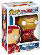 Funko Pop! Marvel Captain America Civil War - (126) Iron-Man Figure Iron Man9Cm