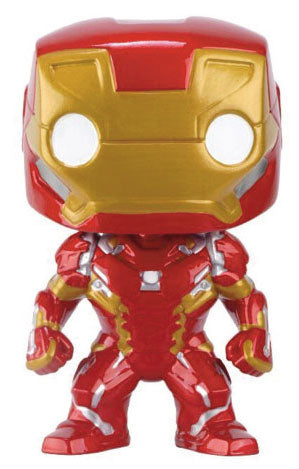 Funko Pop! Marvel Captain America Civil War - (126) Iron-Man Figure Iron Man9Cm