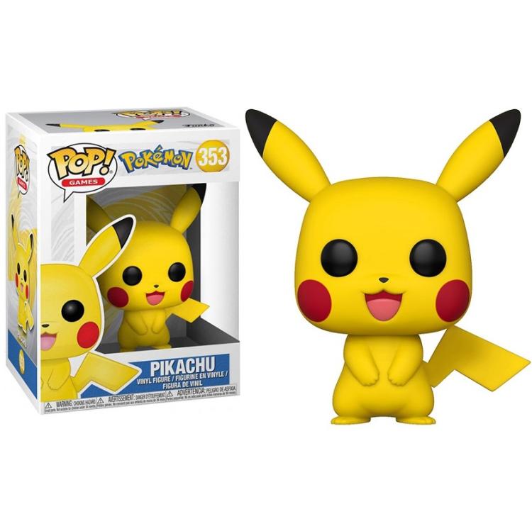 Funko Pop! Games Pokemon - (353) Pikachu Figure Vinyl 9cm Pikachu Statue New