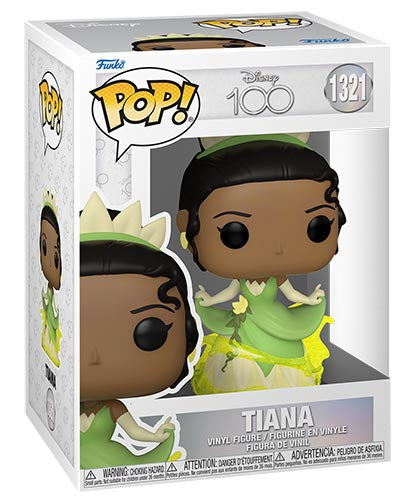 Funko Pop ! Disney 100Th - Tiana (1321) Vinyl Figure Anniversary Ed Princess 9Cm