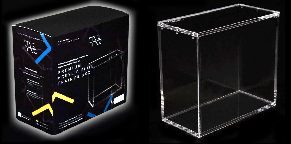 Acrylic Box Pokemon Elite Trainer Box Protector Cases/Protection - Trading Cards/Collection