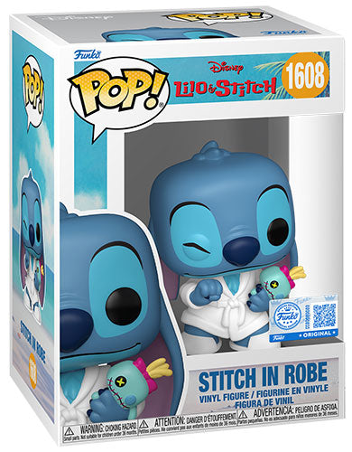 Funko Pop ! Disney Lilo E Stitch - (1608) Stitch in Robe Special Edition 9cm