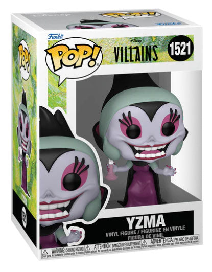 Funko Pop! Disney - Villains (1521) Yzma The Emperor's New Groove Figure 9Cm