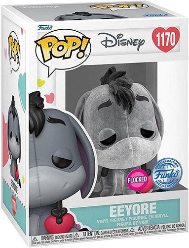 Funko Pop! Disney Winnie The Pooh - (1170) Eeyore W/ Heart (Flocked) Special