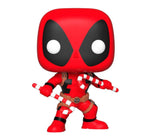 Funko Pop! Marvel Deadpool (400) Candy Canes Deadpool Bobble-Head Vinyl Figure 9cm