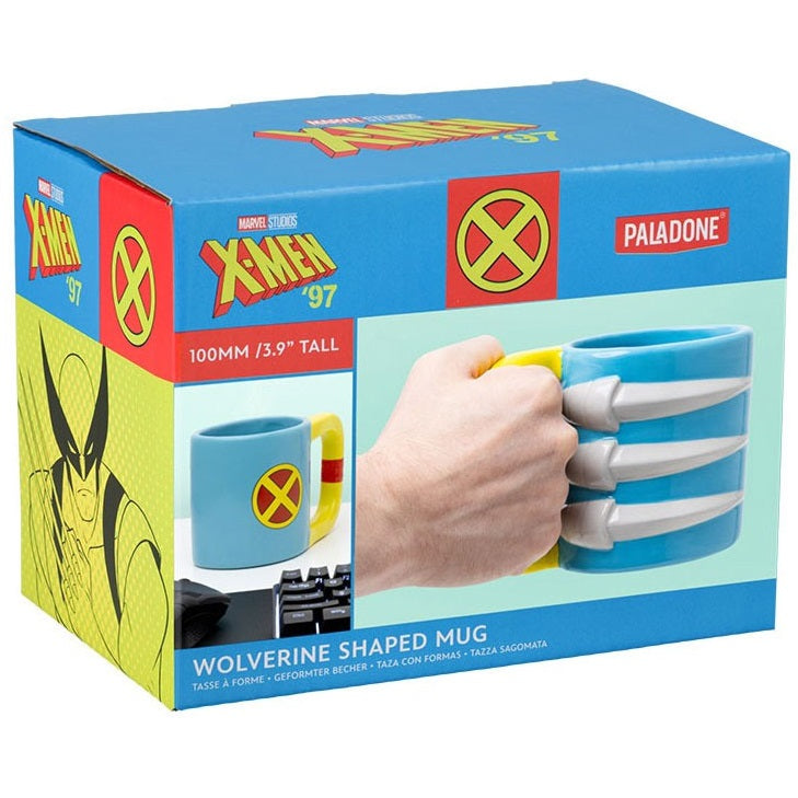 Paladone "Wolverine Shaped Mug" Marvel X-Men '97 Tea Coffee Cup