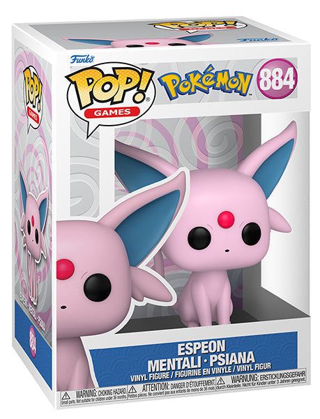Funko Pop! Games Pokemon (884) - Espeon Vinyl Figure 9Cm Eevee Evolution New