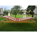 Bed frame for all types of wooden slatted mattresses with manual head and foot lift - Venere M