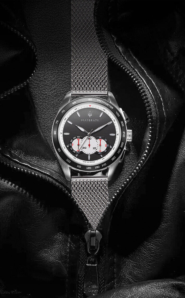 Maserati Traguardo R887 Watch – Grey Sport Chronograph