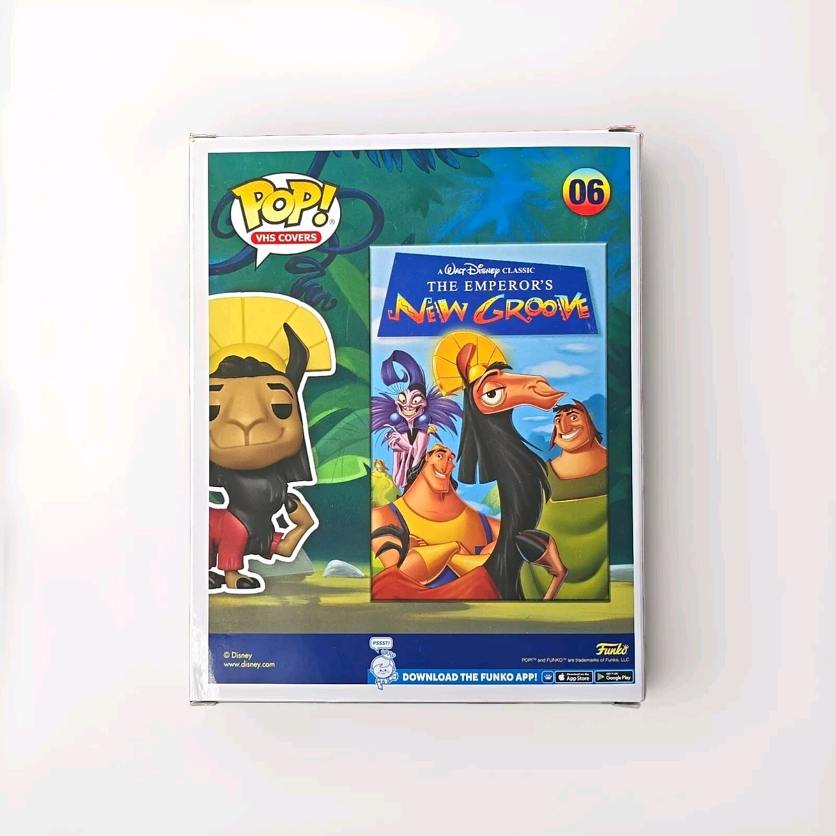 Funko Pop ! VHS Cover: Disney - (06) The Emperor's New Groove (Exm)