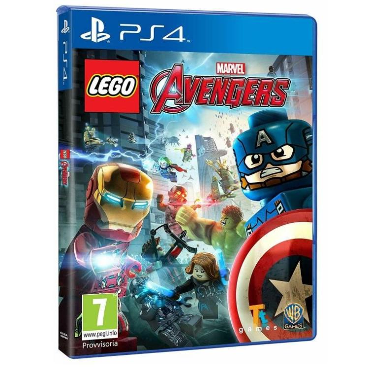 Lego Marvel Avengers PS4 PlayStation 4 Game Italian DC Iron Man New