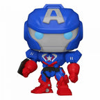 Funko Pop Marvel Avengers Mech Strike 829 Captain America Collectible Vinyl