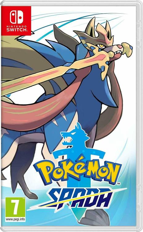 Pokemon Sword Nintendo Switch Video Game Italian New Game Sword Pal Ita